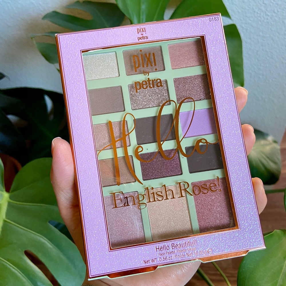 NIB Pixi Hello English Rose Eyeshadow Palette
